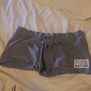 VS Pink sleep shorts size:large
